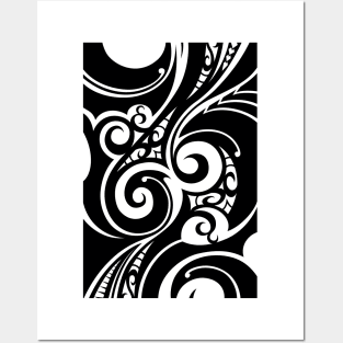 Hawaiian style tribal Posters and Art